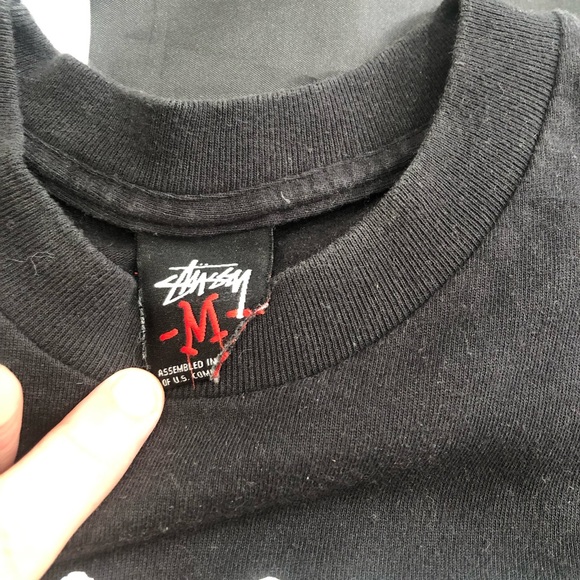 Vintage Stussy Increase the Peace Tee Sz M - Picture 7 of 7